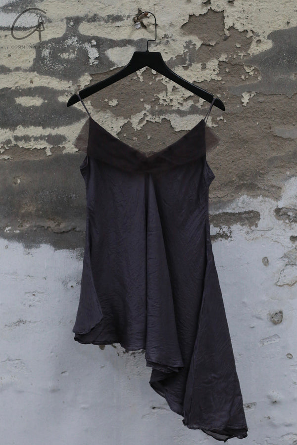 Marc Le Bihan Silk Slip Dress 2612 France MLB-2612-MOKA 2612 E23